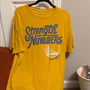 WARRIORS nba oversized tee